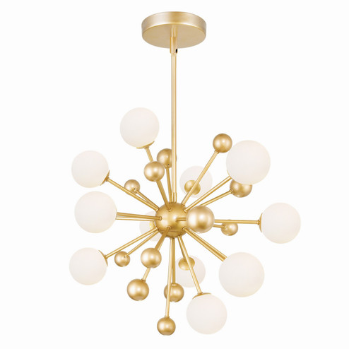 Element LED Chandelier in Sun Gold (401|1125P24-11-268)