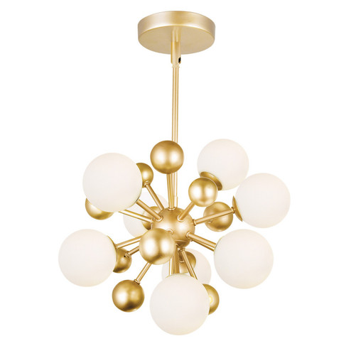 Element LED Chandelier in Sun Gold (401|1125P16-8-268)