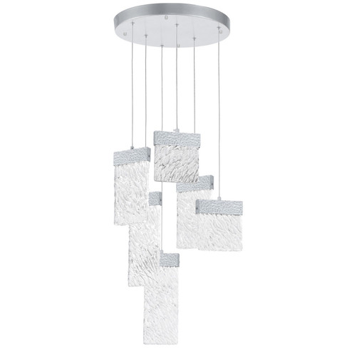 Carolina LED Chandelier in Pewter (401|1090P16-6-269)
