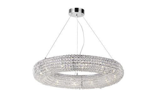 Veronique 12 Light Chandelier in chrome (401|1057P32-12-601)