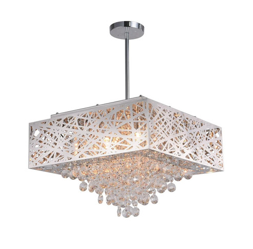 Eternity Nine Light Chandelier in Chrome (401|1032P18-9-601-S)