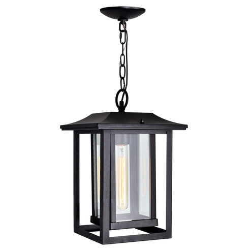 Winfield One Light Outdoor Hanging Pendant in Black (401|0414P10-1-101)