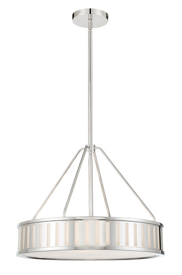 Kendal Four Light Pendant in Polished Nickel (60|KEN-8304-PN)