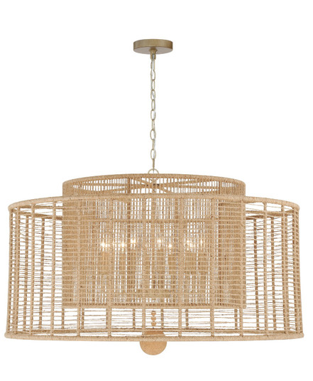 Jayna 12 Light Chandelier in Burnished Silver (60|JAY-A5009-BS)