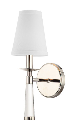 Baxter One Light Wall Sconce in Polished Nickel (60|8861-PN)