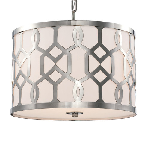 Jennings Three Light Chandelier in Polished Nickel (60|2265-PN)