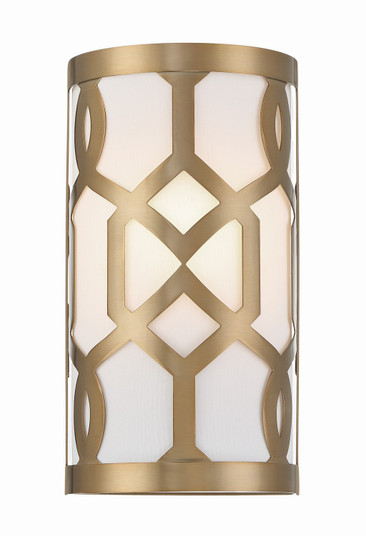 Jennings One Light Wall Sconce in Aged Brass (60|2262-AG)