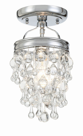 Calypso One Light Semi Flush Mount in Polished Chrome (60|131-CH_CEILING)