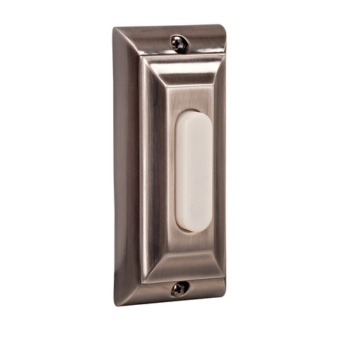 Push Button-Surface Mount Surface Mount Lighted Push Button in Antique Pewter (46|PB4042-AP)