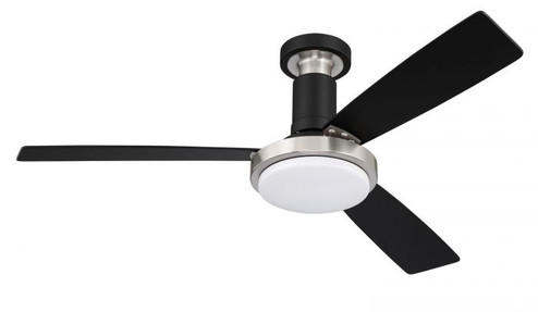 Manning 52''Ceiling Fan in Flat Black/Brushed Polished Nickel (46|MNG52FBBNK3) Manning 52''Ceiling Fan in Flat Black/Brushed Polished Nickel (46|MNG52FBBNK3)