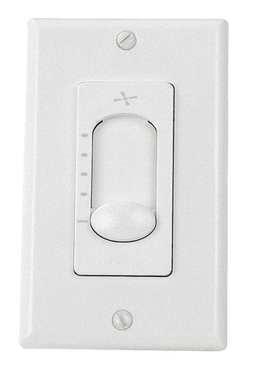 4 Speed Fan Control Wall Control in White (46|CM-6W) 4 Speed Fan Control Wall Control in White (46|CM-6W)