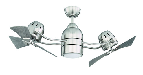 Bellows Duo 18''Ceiling Fan in Brushed Polished Nickel (46|BW250BNK6)