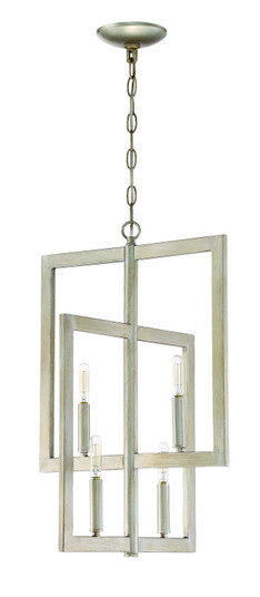 Portrait Four Light Foyer Pendant in Gold Twilight (46|44934-GT)