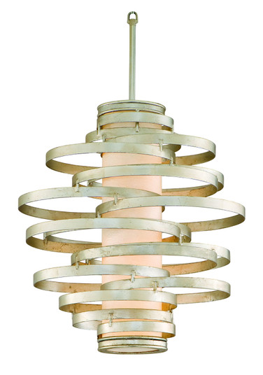 Vertigo Two Light Pendant in Modern Silver Leaf (68|128-42)