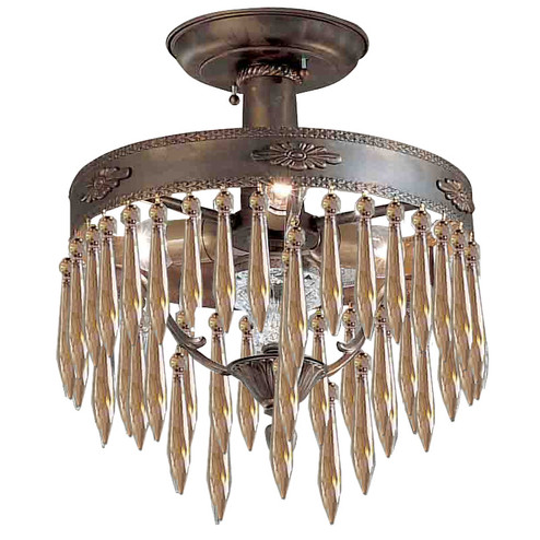 Duchess Three Light Flush/Semi-Flush Mount in Aged Bronze (92|57313 AGB AI)