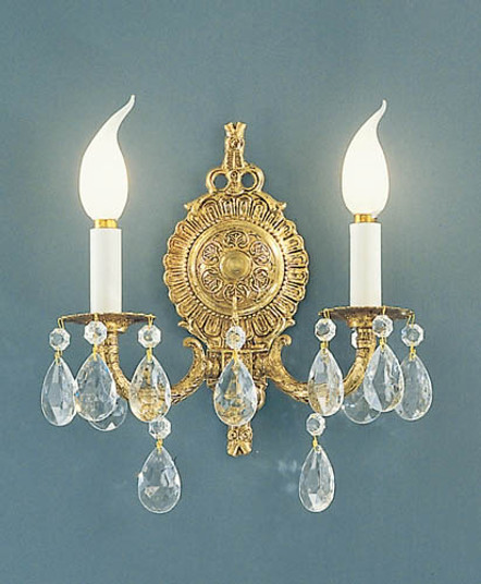 Barcelona Two Light Wall Sconce in Olde World Bronze (92|5222 OWB C)