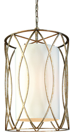 Sausalito Four Light Pendant in Silver Gold (67|F1284SG)