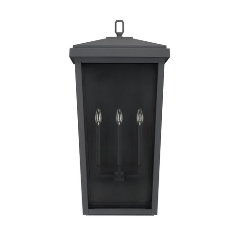 Donnelly Three Light Outdoor Wall Lantern in Black (65|926231BK)