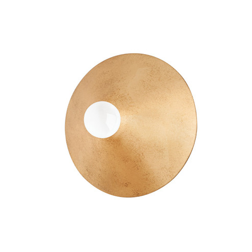 Summit One Light Wall Sconce in Vintage Gold Leaf (67|B7841-VGL)