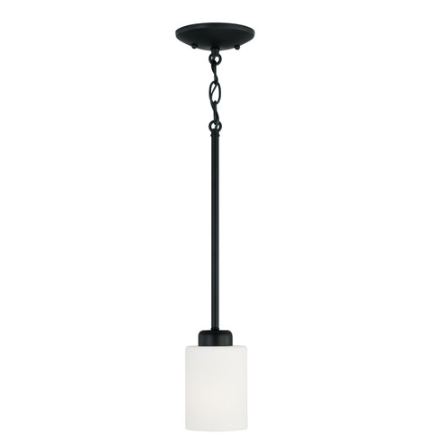 Dixon One Light Pendant in Matte Black (65|315211MB-338)
