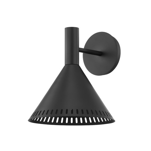 Atticus One Light Wall Sconce in Soft Black (67|B7661-SBK)