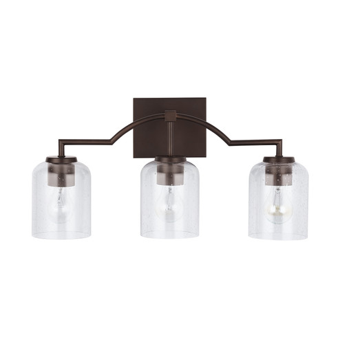 Carter Three Light Vanity in Bronze (65|139331BZ-500)