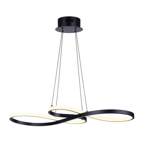 Ola LED Chandelier in Black (387|LCH213A29BK)