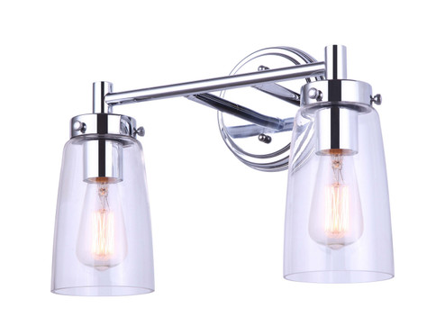 Rory Two Light Vanity in Chrome (387|IVL1016A02CH)