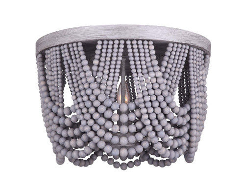 Kipling Three Light Semi Flush Mount in Grey (387|ISF1001A03BGY)