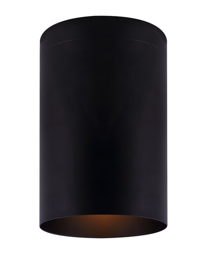 Agna One Light Flush Mount in Black (387|IFM1071A04BK)