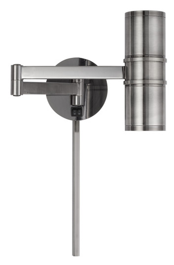 Swing arm LED Swing Arm Wall Lamp in Gun Metal (225|WL-2925-GM)