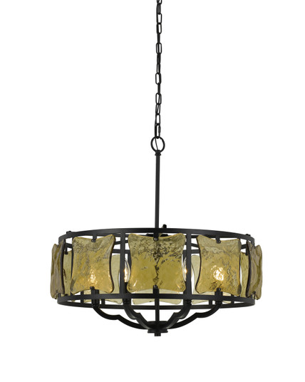 Revenna Six Light Chandelier in Black (225|FX-3677-6)