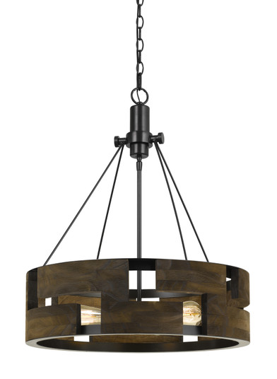 Bradford Three Light Chandelier in Smoky Wood (225|FX-3670-3)