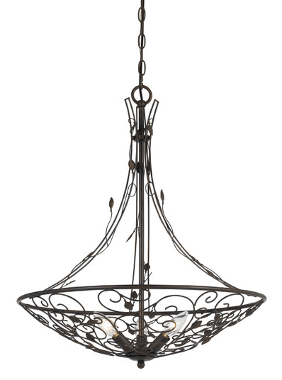 VARANO Three Light Chandelier in Iron Rust (225|FX-3560/3)