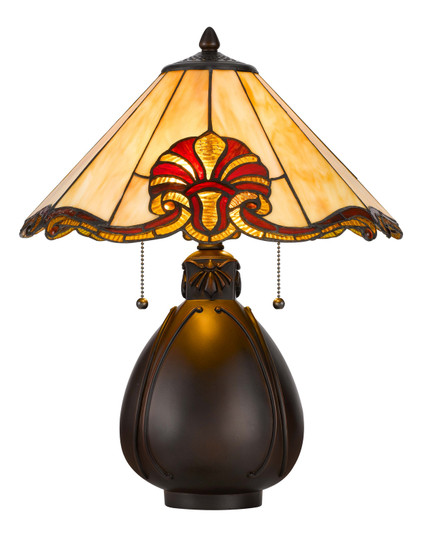 Tiffany Two Light Accent Lamp in Tiffany (225|BO-3015TB)