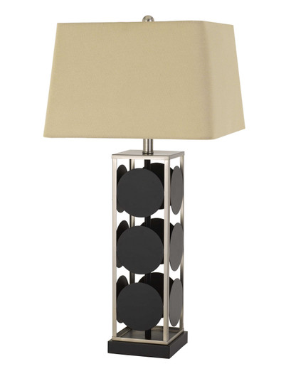 Hanson One Light Table Lamp in Black/Antique silver (225|BO-2897TB)