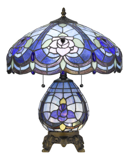 Tiffany Three Light Table Lamp in Tiffany (225|BO-2799TB)