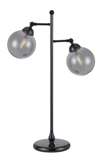 Prato Two Light Table Lamp in Gun Metal (225|BO-2577TB)