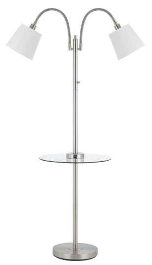 Two Light Floor Lamp in Brushed Steel (225|BO-2444GT-BS)