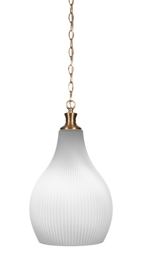 Carina One Light Pendant in New Age Brass (200|93-NAB-4661)