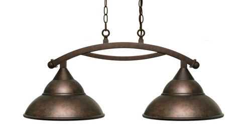 Bow Two Light Island Bar in Bronze (200|872-BRZ-428-BRZ)