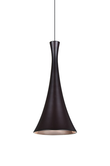 Rondo One Light Pendant in Bronze (74|1XT-RONDO-LED-BR)