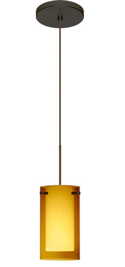 Pahu One Light Pendant in Bronze (74|1XT-G44007-LED-BR)