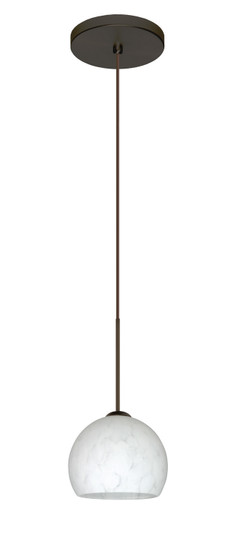 Palla One Light Pendant in Bronze (74|1XT-565819-LED-BR)