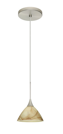 Domi One Light Pendant in Satin Nickel (74|1XT-174383-LED-SN)