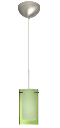 Pahu One Light Pendant in Satin Nickel (74|1XC-L44007-LED-SN)