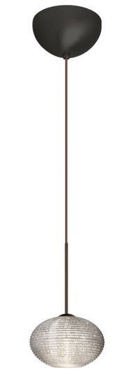 Lasso One Light Pendant in Bronze (74|1XC-5612GL-LED-BR)