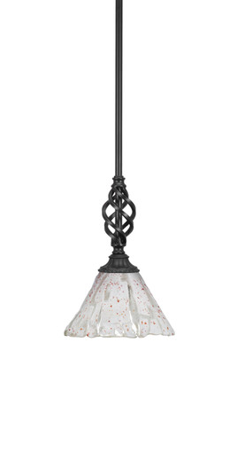 Eleganté One Light Mini Pendant in Matte Black (200|80-MB-7195)