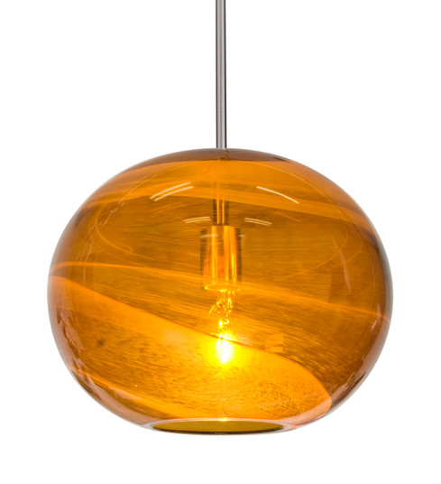 Geno One Light Pendant in Satin Nickel (74|1TT-GENOAM-SN)