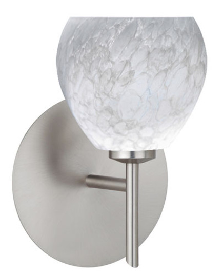 Tay Tay One Light Wall Sconce in Satin Nickel (74|1SW-560519-SN)